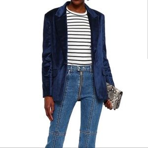 NWOT - Rag & Bone - Blue Velvet Blazer - Never Worn